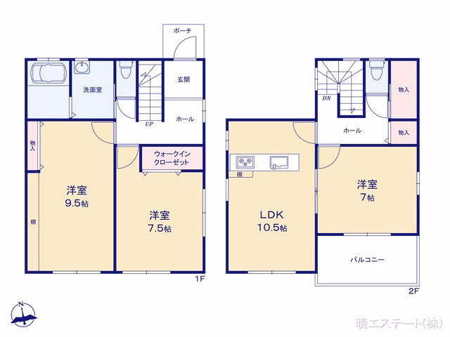 名古屋市守山区吉根3丁目 間取図