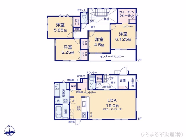 東海市加木屋町鎌吉良根（戸建）01 間取図