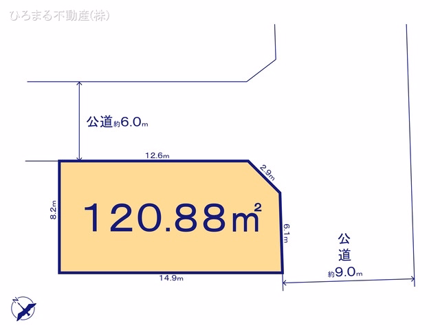 名古屋市緑区小坂1丁目(土地)05 区画図