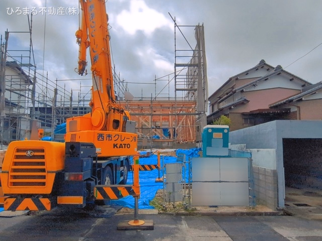 新築戸建て 豊明市第8二村台 1号棟 上棟