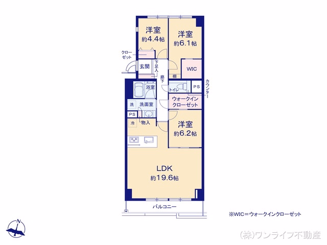 ファミール浜園 間取図