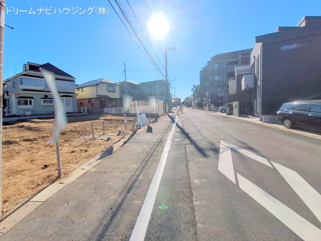千葉県市川市大和田4丁目の新築戸建て更地・土地写真 2024年12月16日撮影