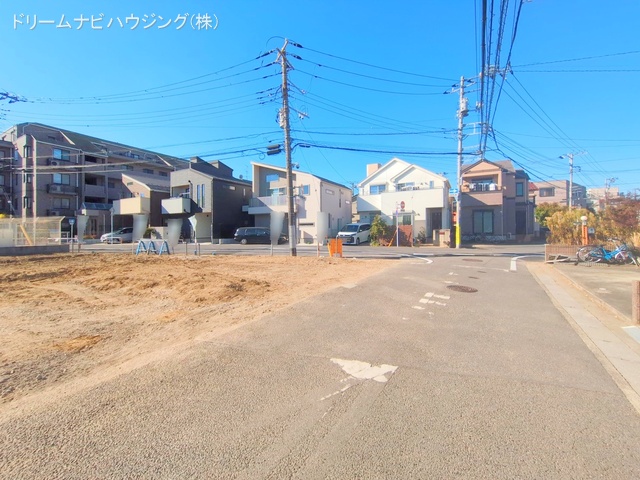 千葉県市川市大和田4丁目の新築戸建て更地・土地写真 2024年12月16日撮影