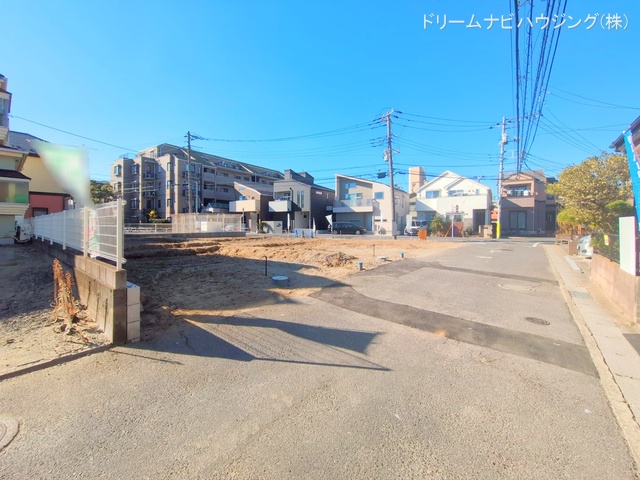 千葉県市川市大和田4丁目の新築戸建て更地・土地写真 2024年12月16日撮影