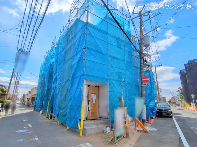 千葉県市川市大和田4丁目の新築戸建てシート写真 2025年2月17日撮影