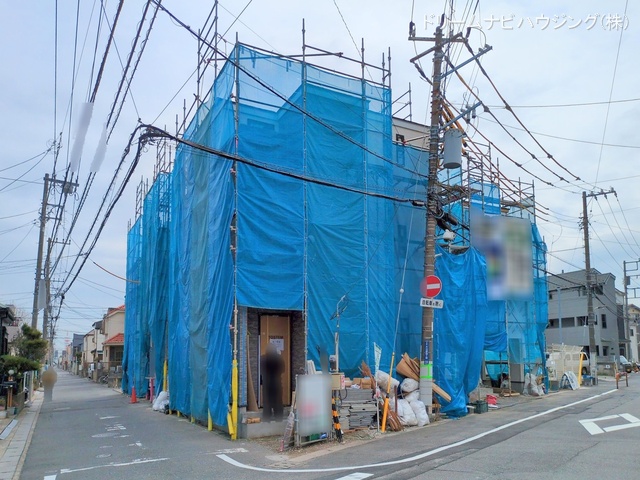 千葉県市川市大和田4丁目の新築戸建てシート写真 2025年3月10日撮影