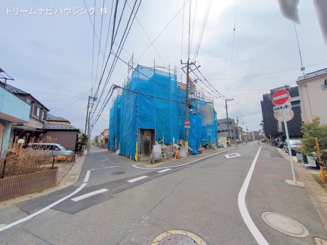 千葉県市川市大和田4丁目の新築戸建てシート写真 2025年3月10日撮影