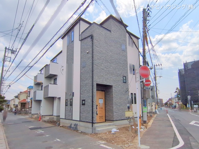千葉県市川市大和田4丁目の新築戸建て外構写真 2025年4月6日撮影
