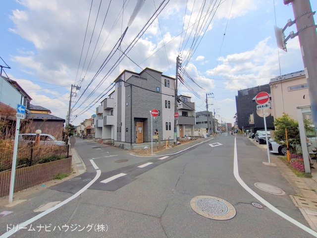 千葉県市川市大和田4丁目の新築戸建て外構写真 2025年4月6日撮影