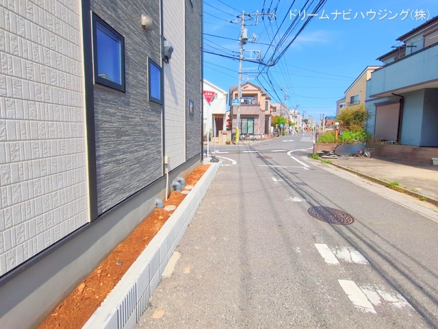 千葉県市川市大和田4丁目の新築戸建て完成写真 2025年5月7日撮影