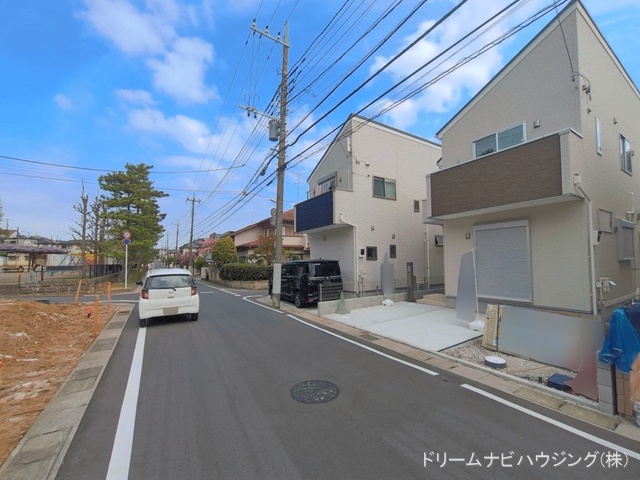 千葉県市川市大野町１丁目の新築戸建て外構写真 2026年4月13日撮影