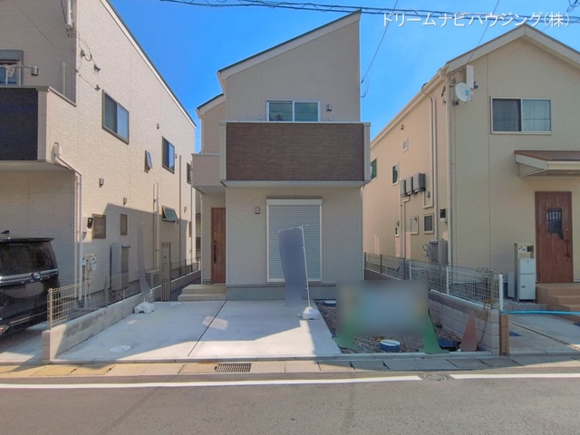 千葉県市川市大野町1丁目の新築戸建て外構写真 2026年5月13日撮影