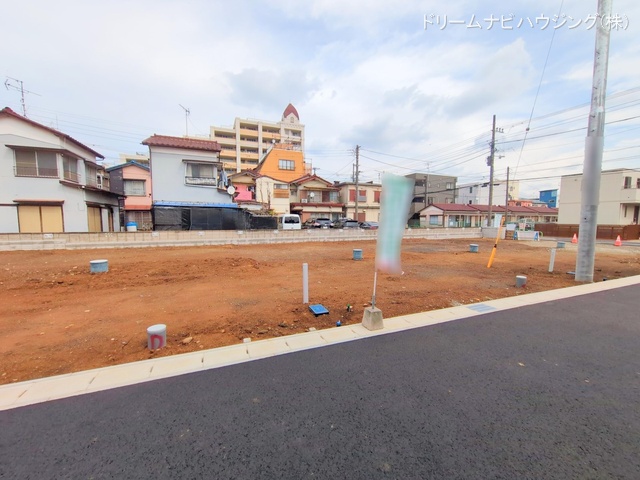 千葉県市川市大和田5丁目の新築戸建て更地・土地写真 2025年3月12日撮影