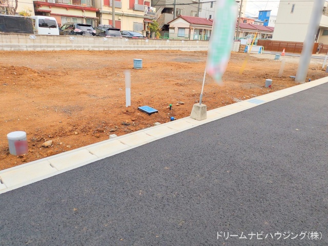 千葉県市川市大和田5丁目の新築戸建て更地・土地写真 2025年3月12日撮影