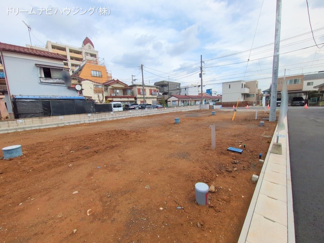 千葉県市川市大和田5丁目の新築戸建て更地・土地写真 2025年3月12日撮影