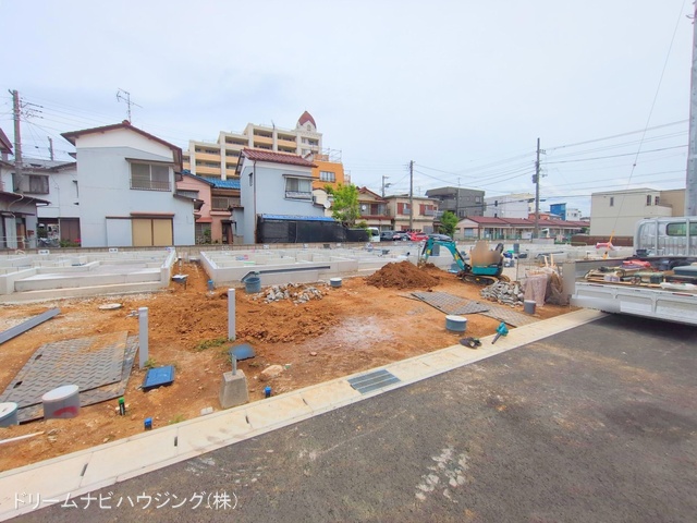 千葉県市川市大和田5丁目の新築戸建て基礎写真 2025年5月8日撮影