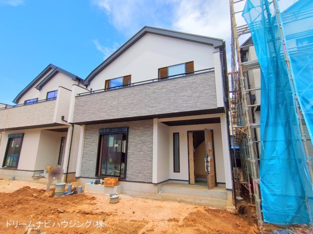 千葉県市川市大和田5丁目の新築戸建て外構写真 2025年6月22日撮影