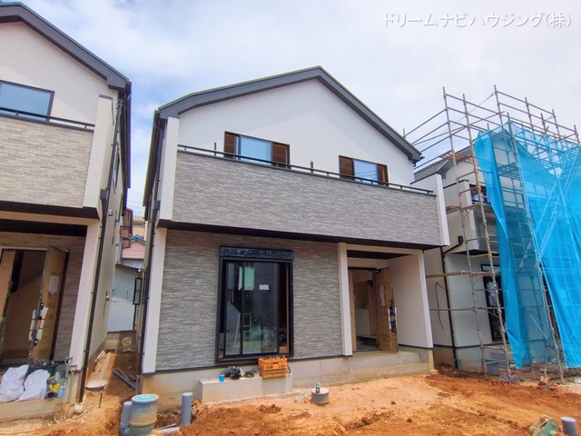 千葉県市川市大和田5丁目の新築戸建て外構写真 2025年6月22日撮影