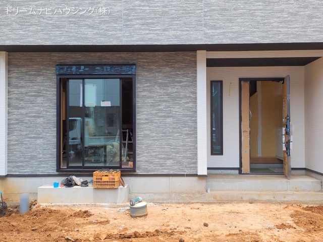 千葉県市川市大和田5丁目の新築戸建て外構写真 2025年6月22日撮影