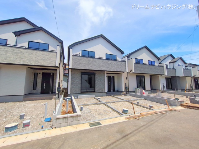 千葉県市川市大和田5丁目の新築戸建て外構写真 2025年7月16日撮影
