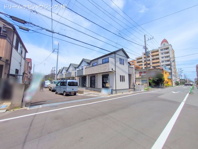 千葉県市川市大和田5丁目の新築戸建て外構写真 2025年7月16日撮影