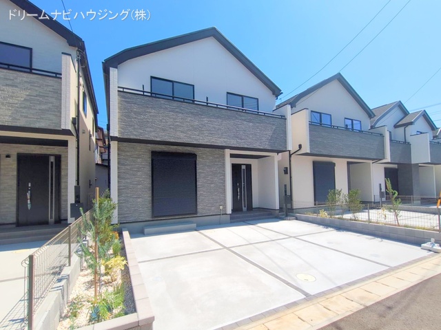 千葉県市川市大和田5丁目の新築戸建て完成写真 2025年8月14日撮影