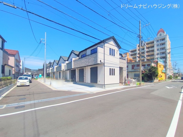 千葉県市川市大和田5丁目の新築戸建て完成写真 2025年8月14日撮影