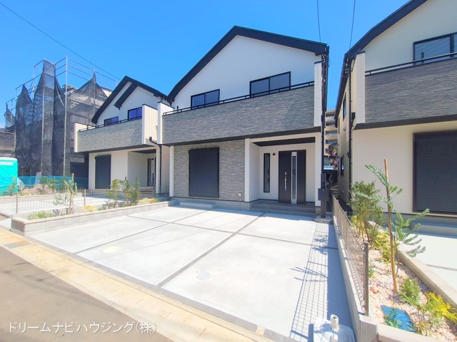 千葉県市川市大和田5丁目の新築戸建て完成写真 2025年8月14日撮影