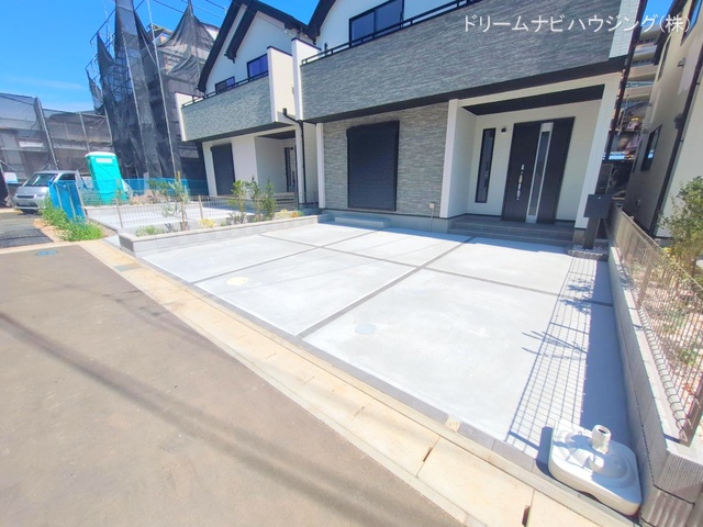 千葉県市川市大和田5丁目の新築戸建て完成写真 2025年8月14日撮影