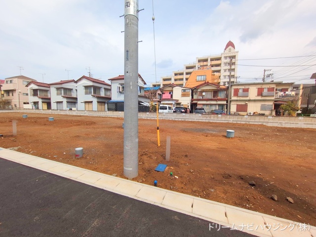千葉県市川市大和田5丁目の新築戸建て更地・土地写真 2025年3月12日撮影