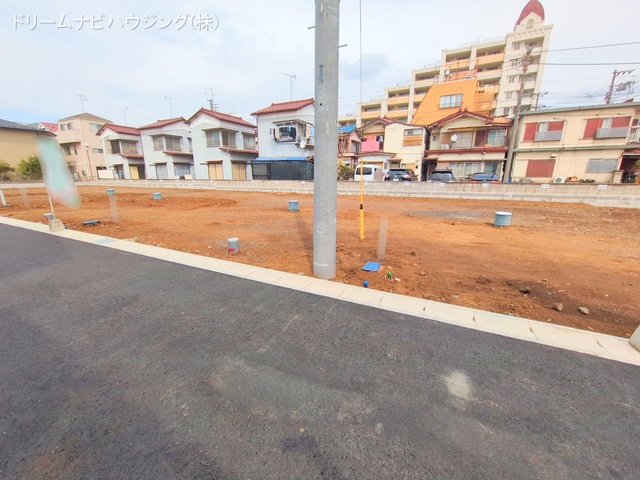 千葉県市川市大和田5丁目の新築戸建て更地・土地写真 2025年3月12日撮影