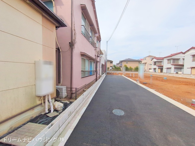 千葉県市川市大和田5丁目の新築戸建て更地・土地写真 2025年3月12日撮影