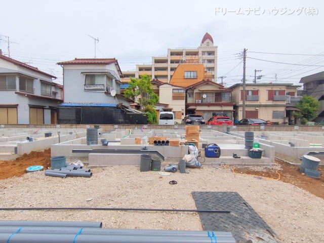千葉県市川市大和田5丁目の新築戸建て基礎写真 2025年5月8日撮影