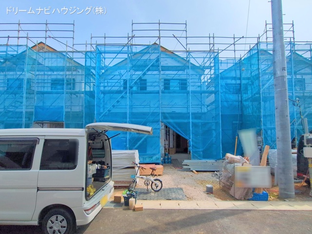 千葉県市川市大和田5丁目の新築戸建てシート写真 2025年5月28日撮影