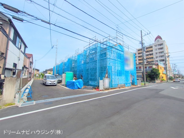 千葉県市川市大和田5丁目の新築戸建てシート写真 2025年5月28日撮影