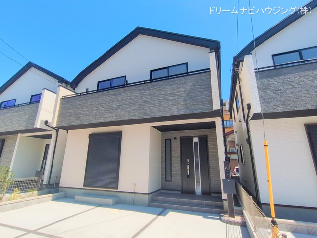 千葉県市川市大和田5丁目の新築戸建て完成写真 2025年8月14日撮影