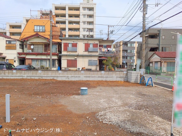 千葉県市川市大和田5丁目の新築戸建て更地・土地写真 2025年3月12日撮影