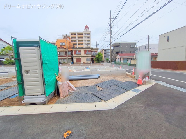 千葉県市川市大和田5丁目の新築戸建て基礎写真 2025年5月8日撮影
