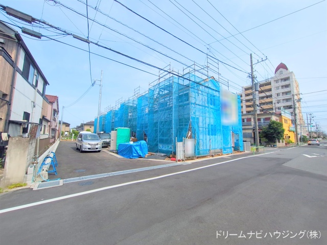 千葉県市川市大和田5丁目の新築戸建てシート写真 2025年5月28日撮影