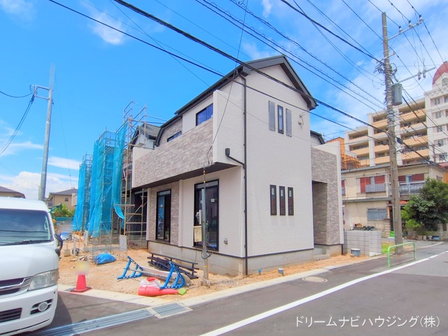 千葉県市川市大和田5丁目の新築戸建て外構写真 2025年6月22日撮影
