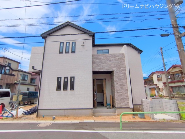千葉県市川市大和田5丁目の新築戸建て外構写真 2025年6月22日撮影