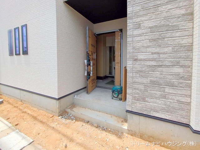 千葉県市川市大和田5丁目の新築戸建て外構写真 2025年6月22日撮影