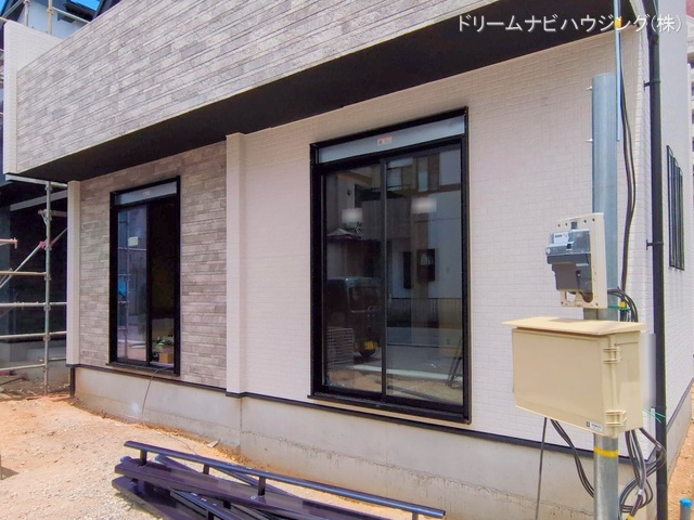 千葉県市川市大和田5丁目の新築戸建て外構写真 2025年6月22日撮影