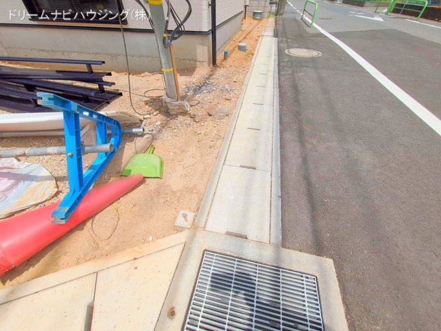 千葉県市川市大和田5丁目の新築戸建て外構写真 2025年6月22日撮影