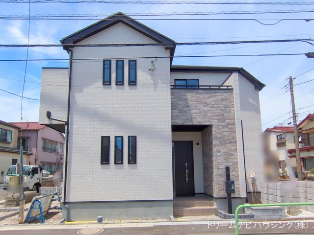 千葉県市川市大和田5丁目の新築戸建て外構写真 2025年7月16日撮影