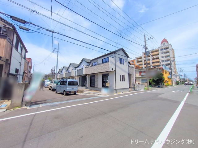 千葉県市川市大和田5丁目の新築戸建て外構写真 2025年7月16日撮影