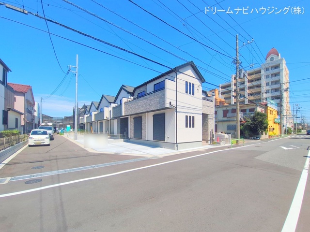 千葉県市川市大和田5丁目の新築戸建て完成写真 2025年8月14日撮影