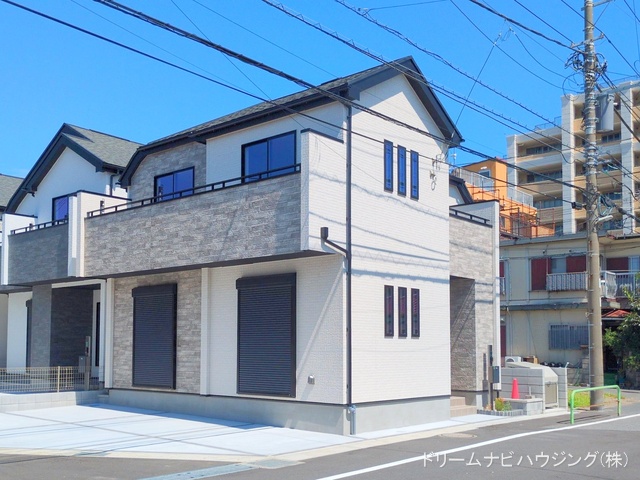 千葉県市川市大和田5丁目の新築戸建て完成写真 2025年8月14日撮影