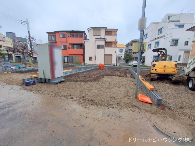 東京都江戸川区江戸川1丁目の新築戸建て更地・土地写真 2025年3月31日撮影