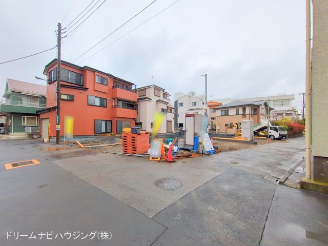 東京都江戸川区江戸川1丁目の新築戸建て更地・土地写真 2025年3月31日撮影